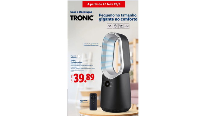 Ventilador de Mesa