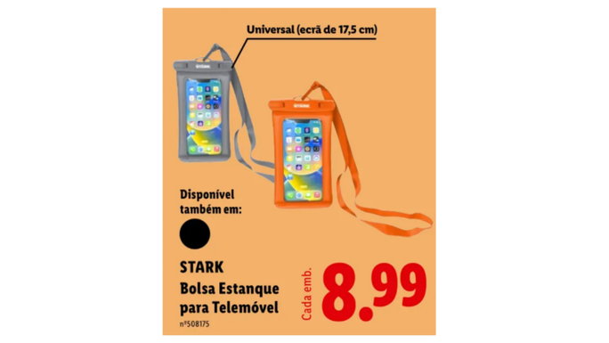 Bolsa Estanque para Telem&oacute;vel