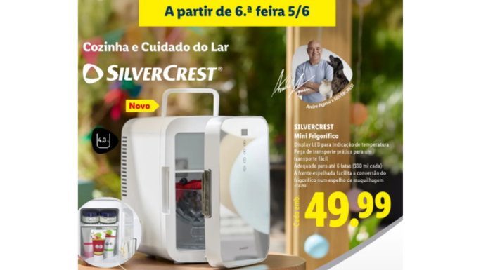 Mini Frigor&iacute;fico no Lidl por apenas 49,99 euros