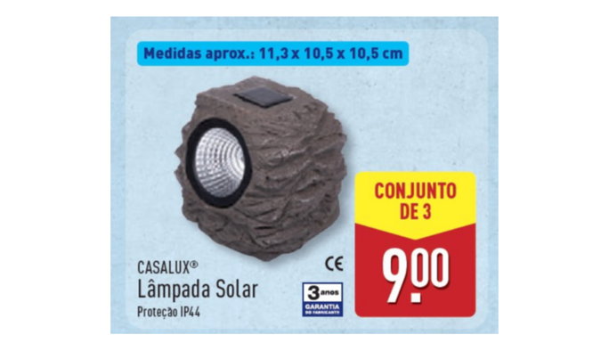 L&acirc;mpada Solar