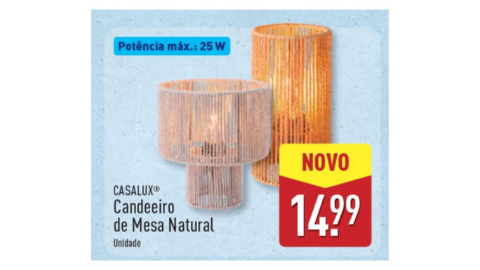 lampada de mesa
