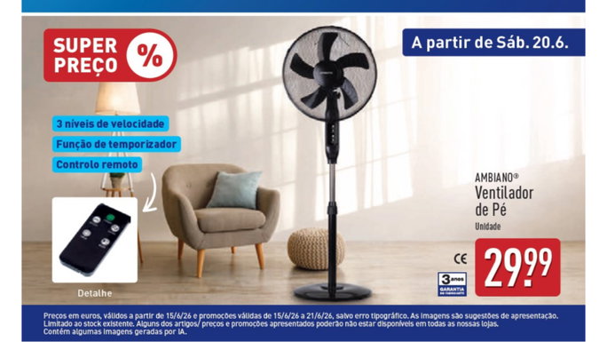Ventilador de p&eacute;