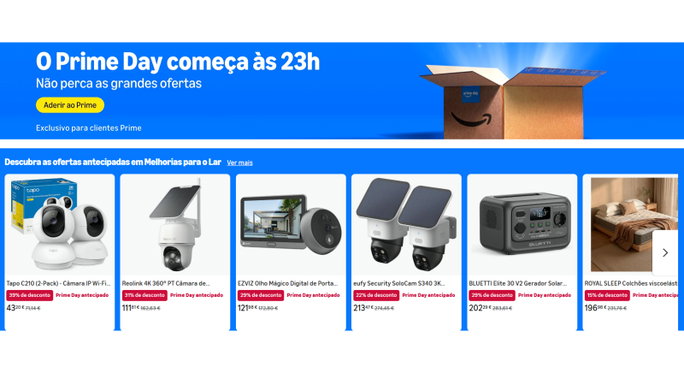 Prime day 2026 na Amazon