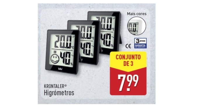 Higr&oacute;metros por apenas 7,99 euros