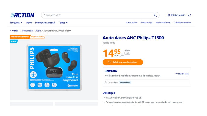 Auriculares por apenas 14,99 euros