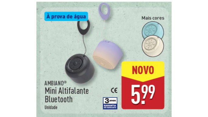 coluna de som por apenas 5,99 euros