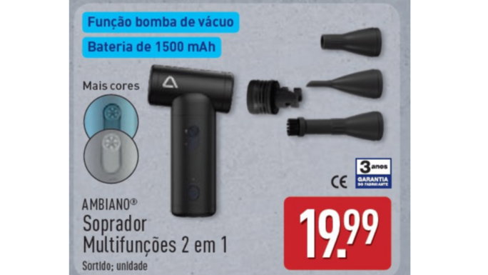 Soprador Multifun&ccedil;&otilde;es 2 em 1