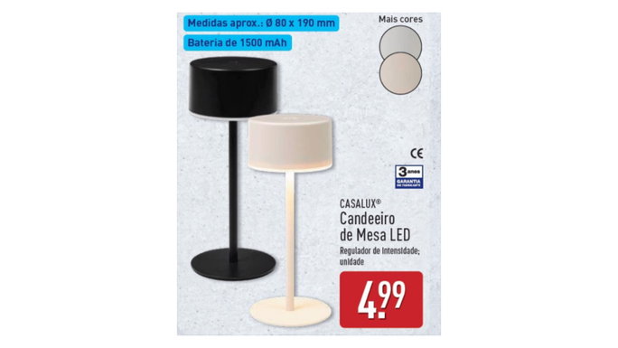 cadeeiro por apenas 4,99 euros