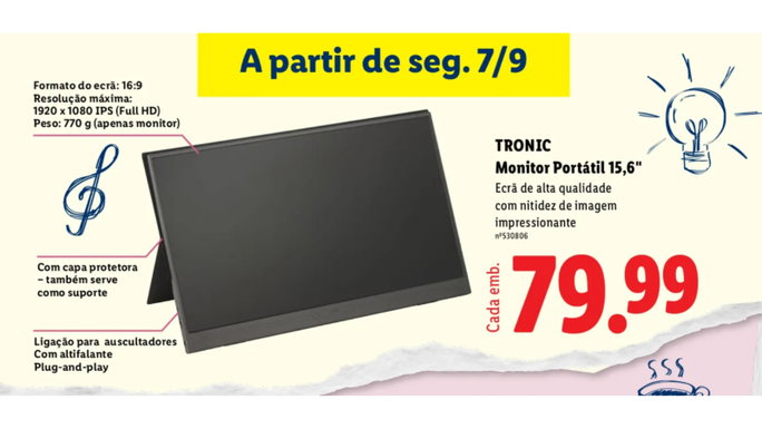 monitor portatil