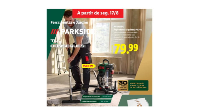 Aspirador de L&iacute;quidos/ P&oacute; 30 L