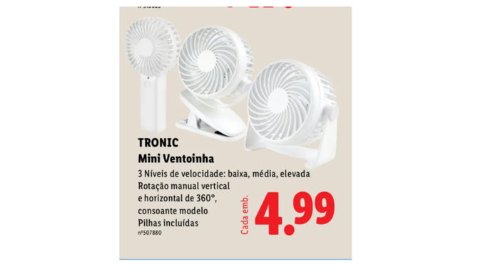 mini ventoinha