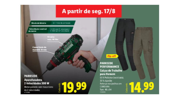 Aparafusadora 20 V com Bateria