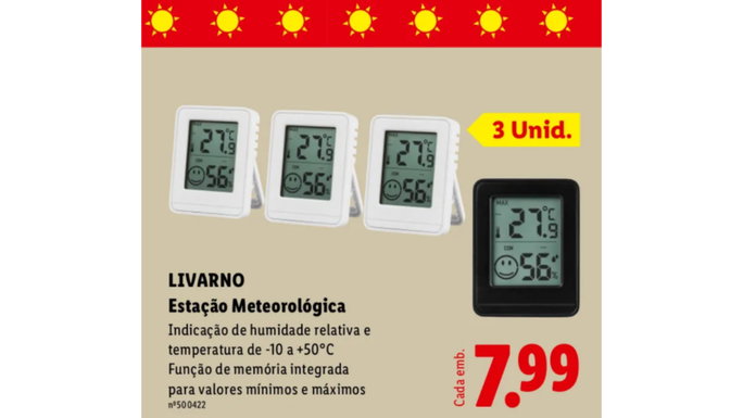 Higr&oacute;metros por apenas 7,99 euros