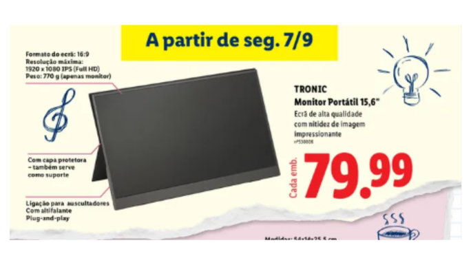 monitor portatil