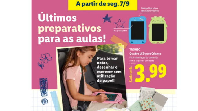 TRONIC Quadro LCD para escrever