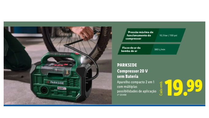 PARKSIDE Compressor 20 V