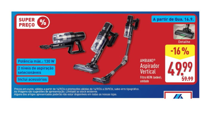 Aspirador Vertical