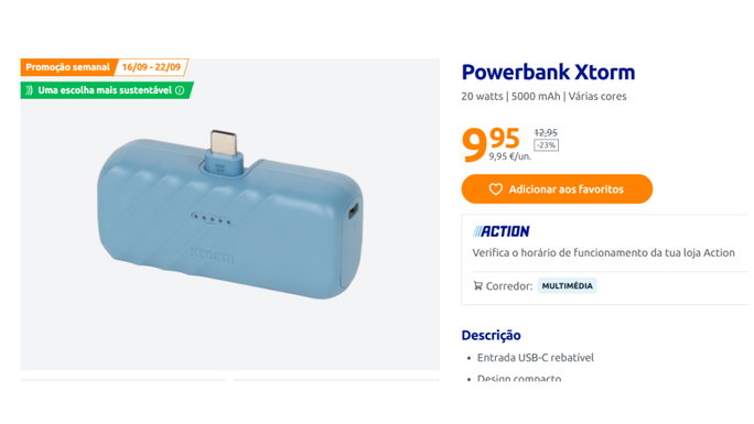 Powerbank Xtorm