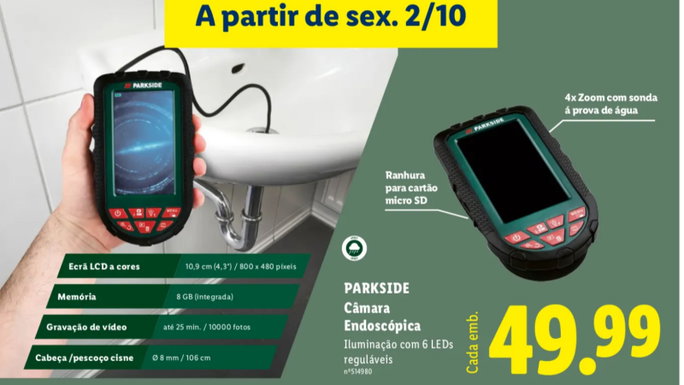 C&acirc;mara Endosc&oacute;pica