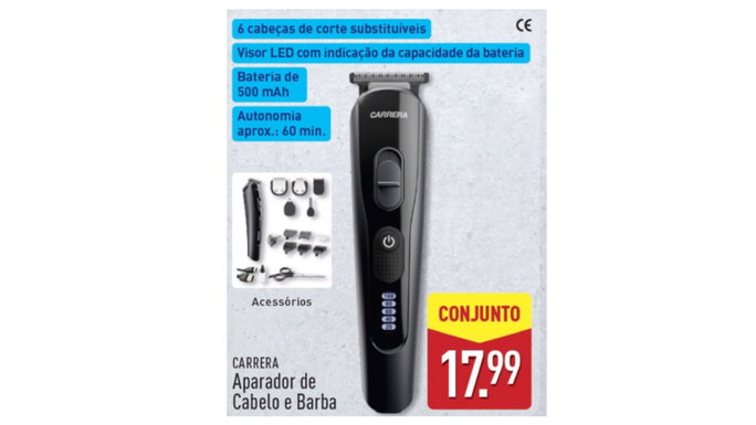 ALDI aparador barba