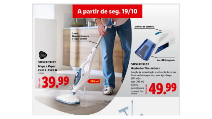 Esfregona no Lidl