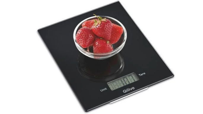 balança de cozinha qilive 5 kg. Precisão da pesagem ao grama e garantia de 36 meses