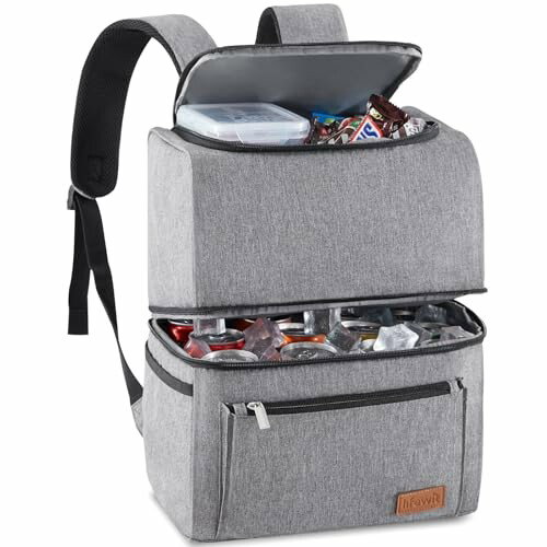 Lifewit Mochila frigorífico 24 l (30 latas), mochila térmica grande