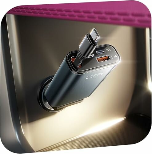 LISEN Cargador Coche 57 W 3 em 1