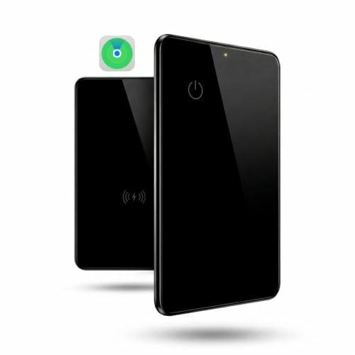 Localizador compatível com Apple Encontrar, cartão ultrafino 2 mm para iOS