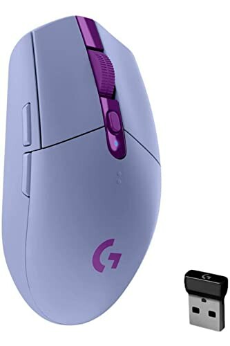 Logitech G305 Lightspeed Rato Gaming - roxo