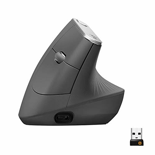 Logitech MX Rato vertical sem fios ergonómico, multicomputador