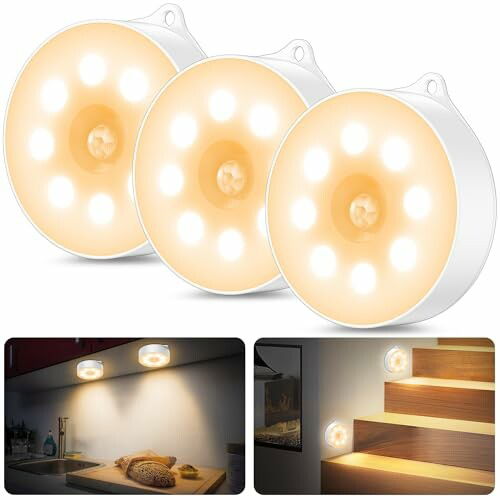 Luz LED Noturna 3 Piezas