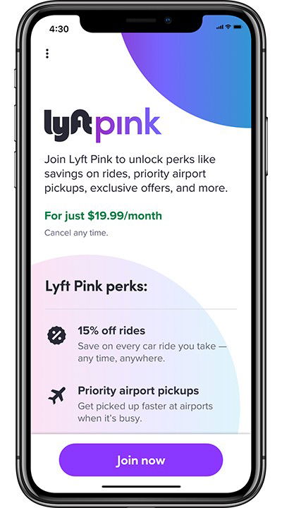 lyft pink