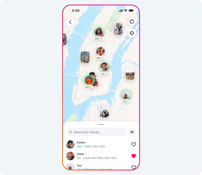 instagram map