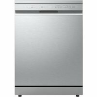 M&aacute;quina de Lavar Loi&ccedil;a LG DF273FVS QuadWash, 14 Conjuntos, 60 cm, Inox