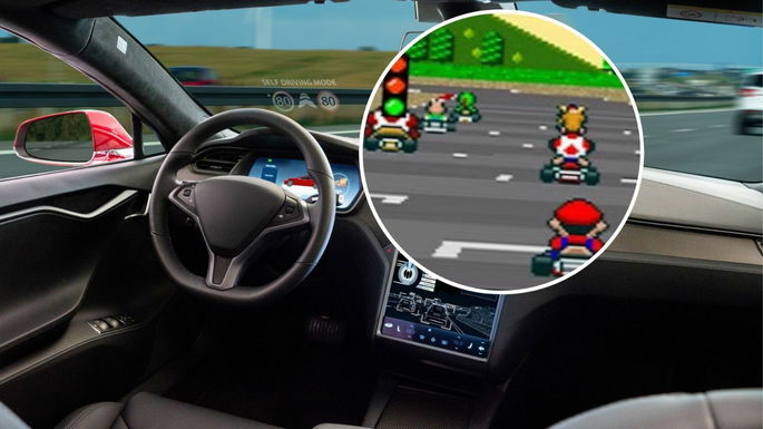 mario kart condução autónoma