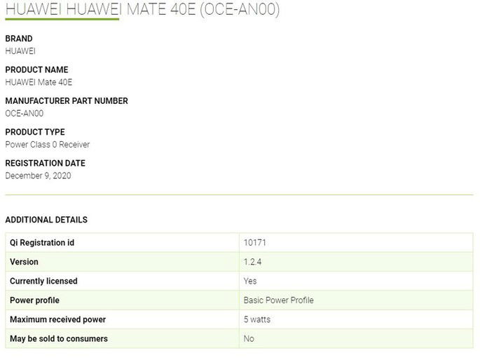 Huawei Mate 40E terá design semelhante ao do Mate 40