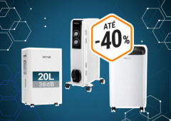 Mau tempo à vista? Desumidificadores e aquecedores a não perder com desconto 40%