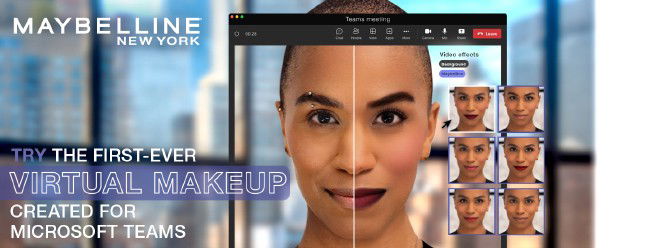 Maybelline Beauty no Microsoft Teams