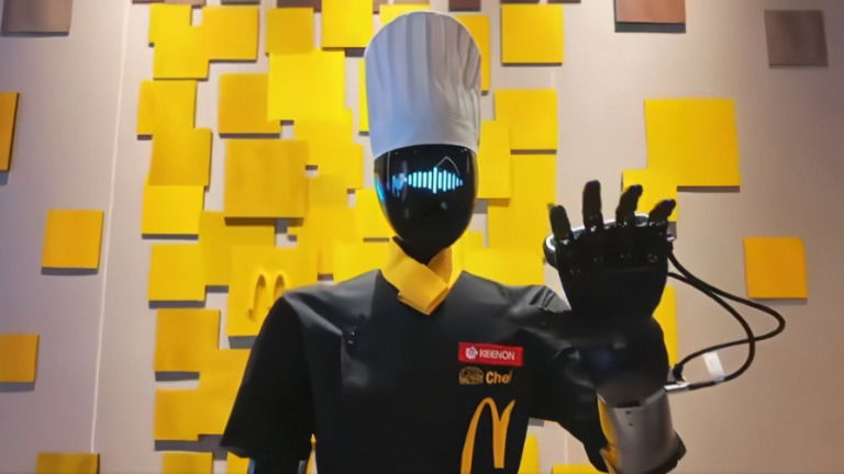 McDonald's na China já usa robôs humanoides no atendimento. É o futuro?