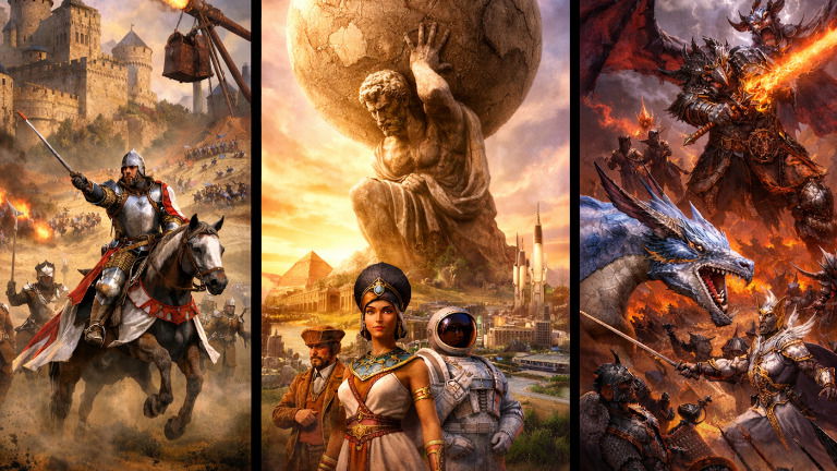 Os 15 melhores jogos de estratégia para PC em 2026