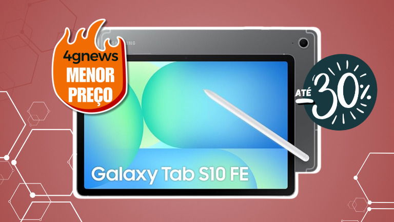 Menor preço de sempre: Samsung Galaxy Tab S10 FE com desconto imperdível na Amazon!