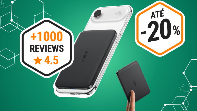 Esta Power Bank MagSafe ultrafina de 5000 mAh custa menos de 50 € na Amazon