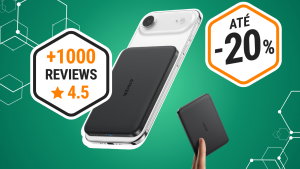 Esta Power Bank MagSafe ultrafina de 5000 mAh custa menos de 50 € na Amazon