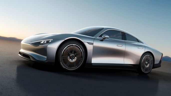 The future of electric vehicles will be like this ... (videos) Mercedes Vision EQXX