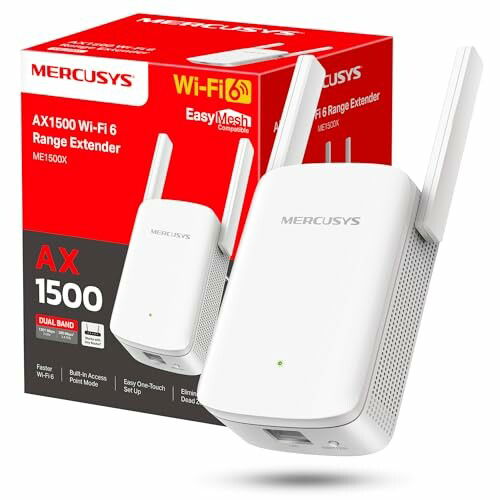 Mercusys ME1500X Wi-Fi 6 Amplificador