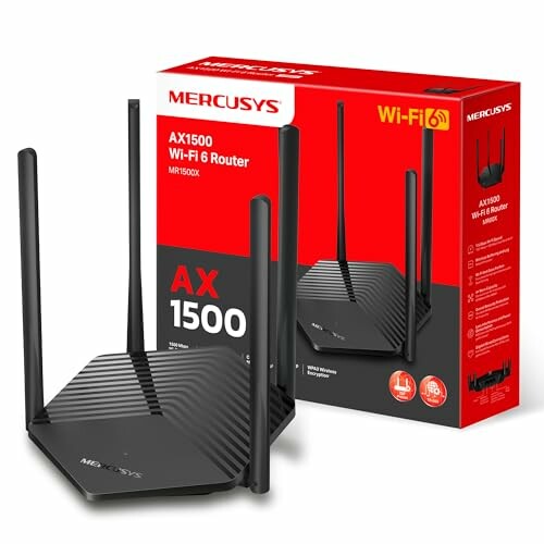 Mercusys MR1500X, router Wi-Fi 6 AX1500 de banda dupla