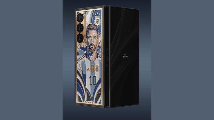 Messi Argentina smartphone Galaxy Z Fold 8 Ultra Mundial 2026