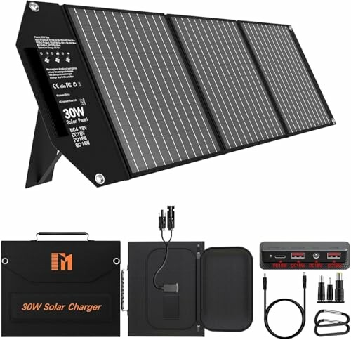 Mesuvida 30W Placa Solar Portátil