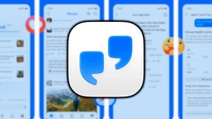 Meta lançou uma nova aplicação Forum cuja inspiração parece óbvia